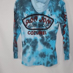 Ron Jon Surf Shop Cozumel tie dye hoodie sz small